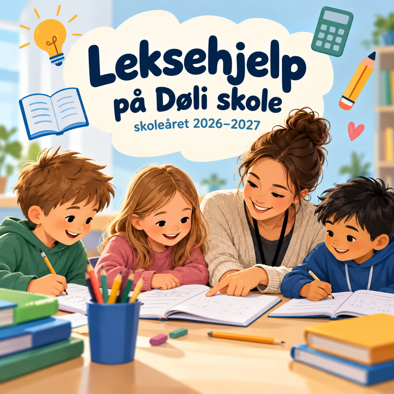 Døli skole styrker leksehjelptilbudet!