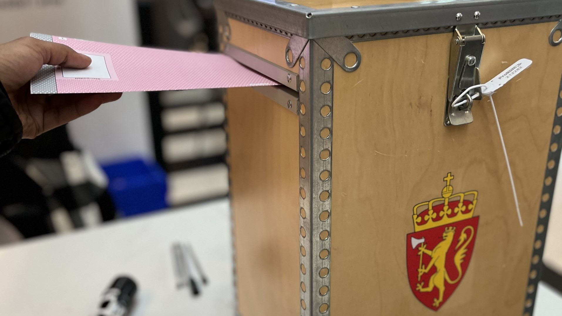 Rekordmange forhåndsstemmer i Ullensaker