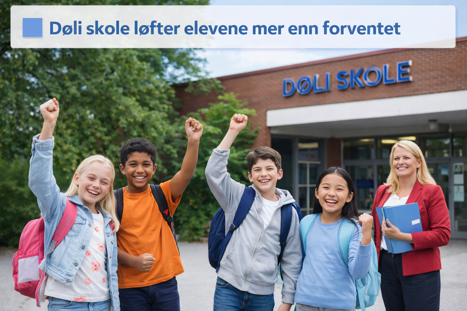 Døli skole løfter elevene mer enn forventet