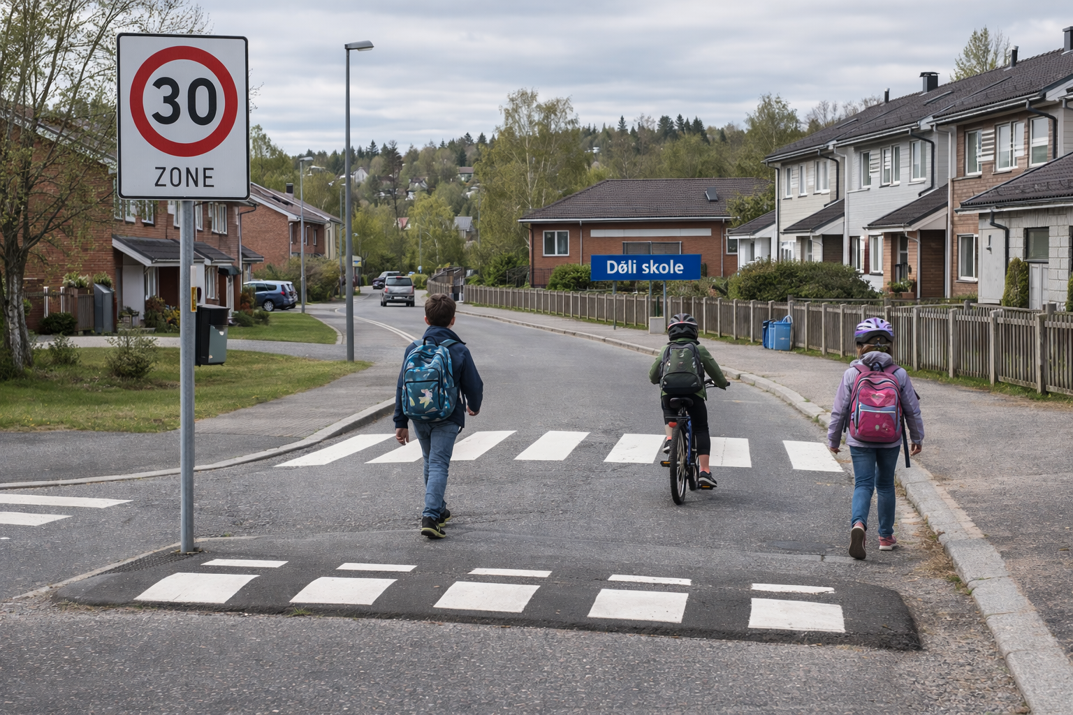 Økt trafikksikkerhet og aktiv skolevei ved Døli skole