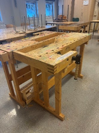 Sløydundervisning på 5. trinn