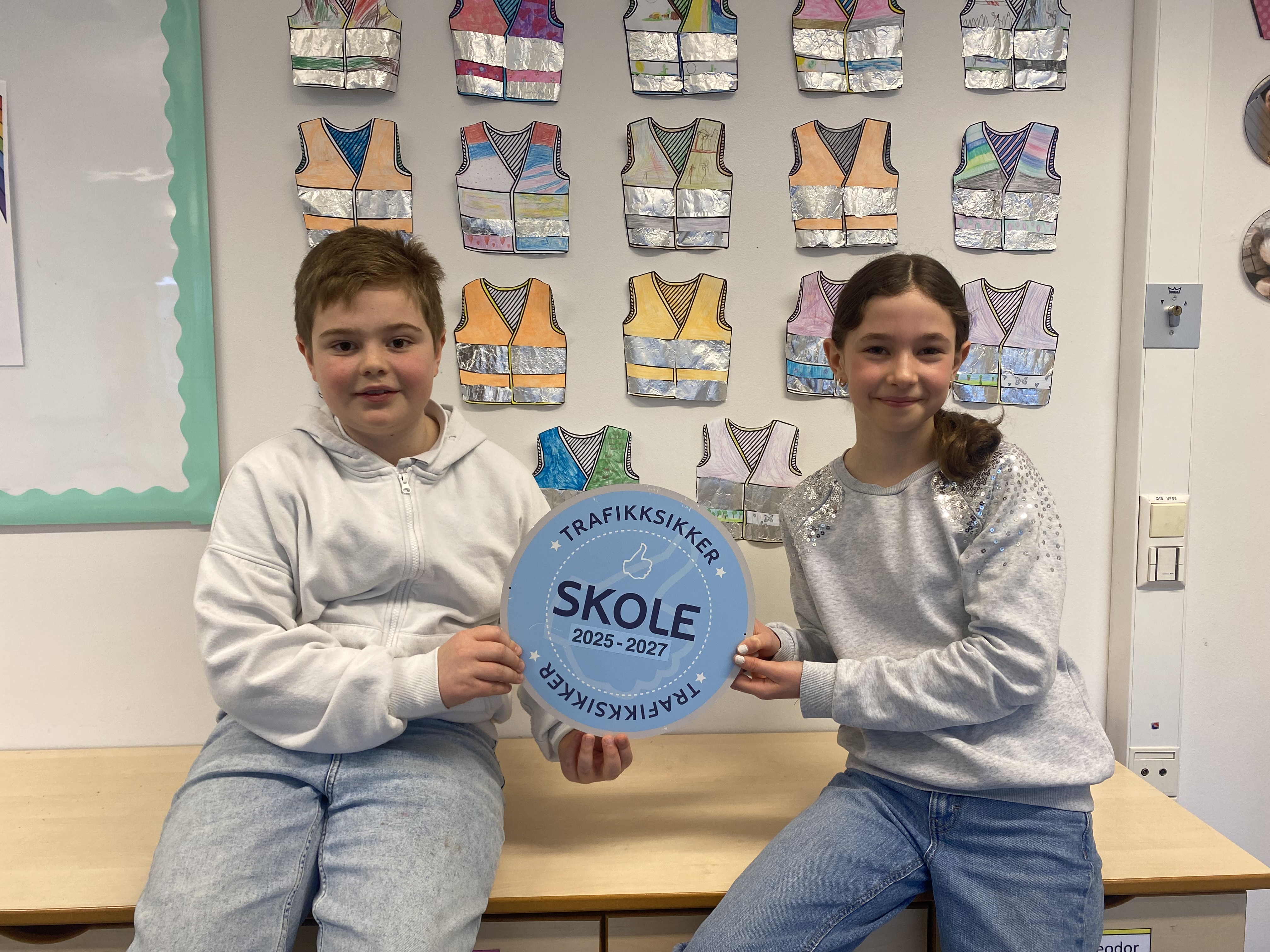 Gystadmarka skole markerer Ullensakers satsing på trafikksikkerhet