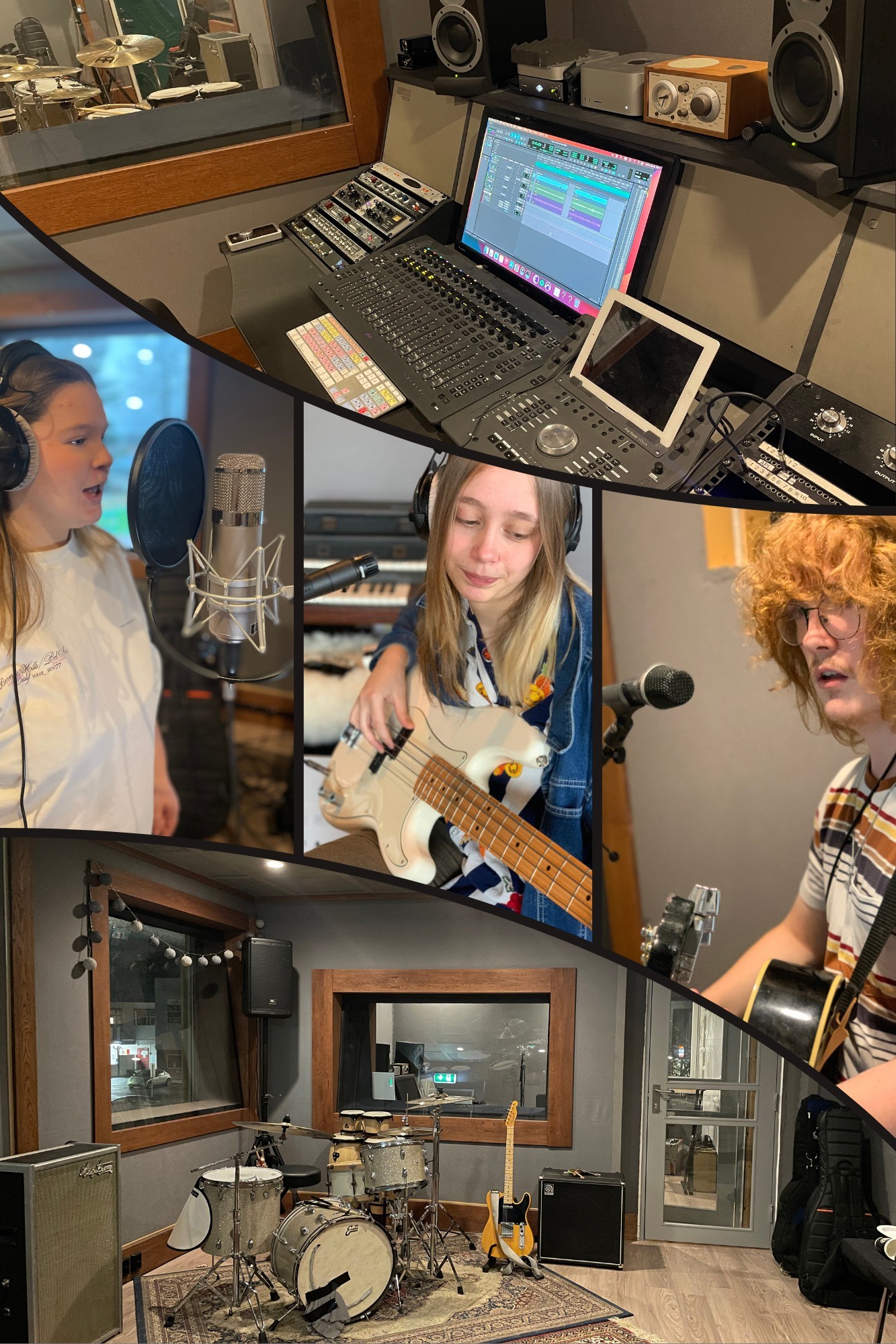 Gratis musikkworkshop med bandveiledning, låtskriving og studioinnspilling!