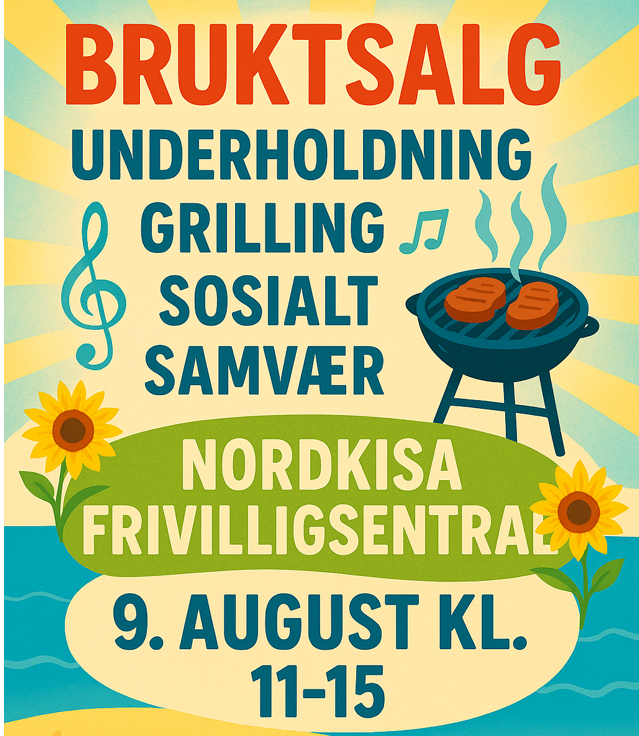 Bruktsalg på Nordkisa frivilligsentral