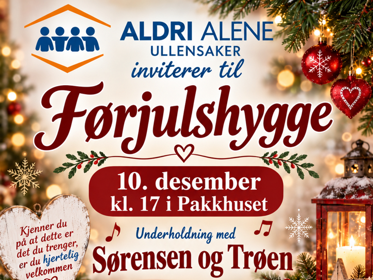 Førjulshygge med underholdning