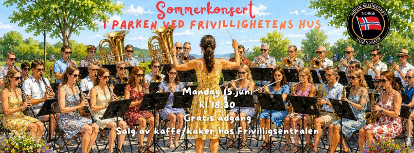 Sommerkonsert med Hovin musikkorps
