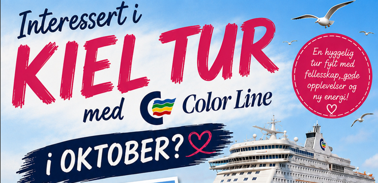 Interessert i Kiel tur i oktober?