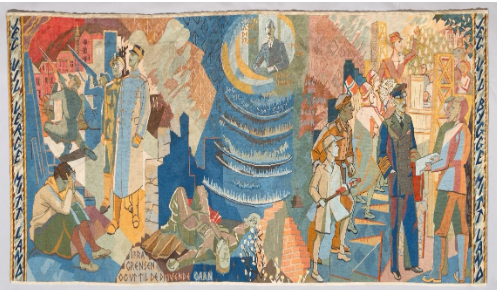 Kunststallen med utstilling til Dronningen