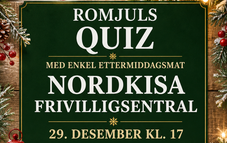 RomjulsQuiz på Nordkisa frivilligsentral