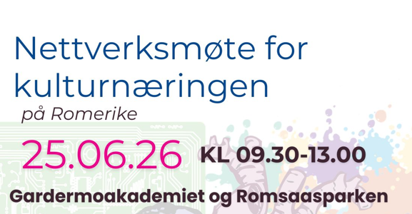 Nettverksmøte for kulturnæringer. Tema: Sosiale medier